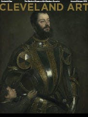Cover image, an oil painting, Portrait of Alfonso d’Avalos, by Titian.